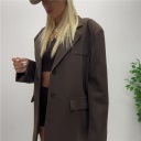 blazer over con bottoni prime